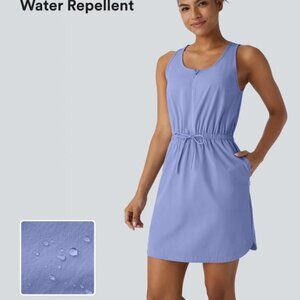 Halara Water Repellant Half Zip Dress